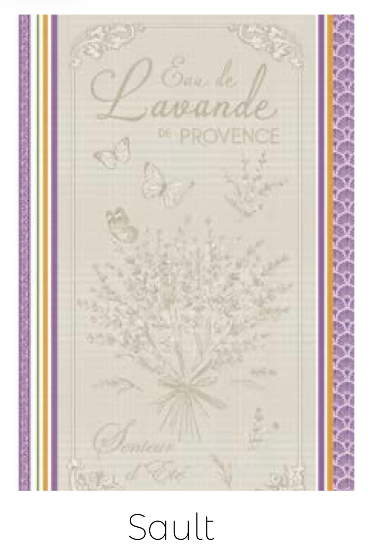 French Cotton Jacquard Market Torchons (Towels), Various Colors/Styles, 19" x 26"