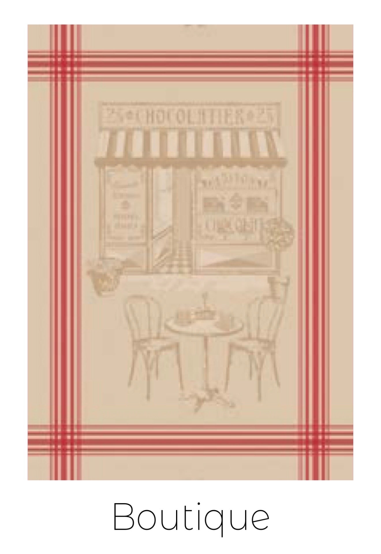 French Cotton Jacquard Market Torchons (Towels), Various Colors/Styles, 19" x 26"
