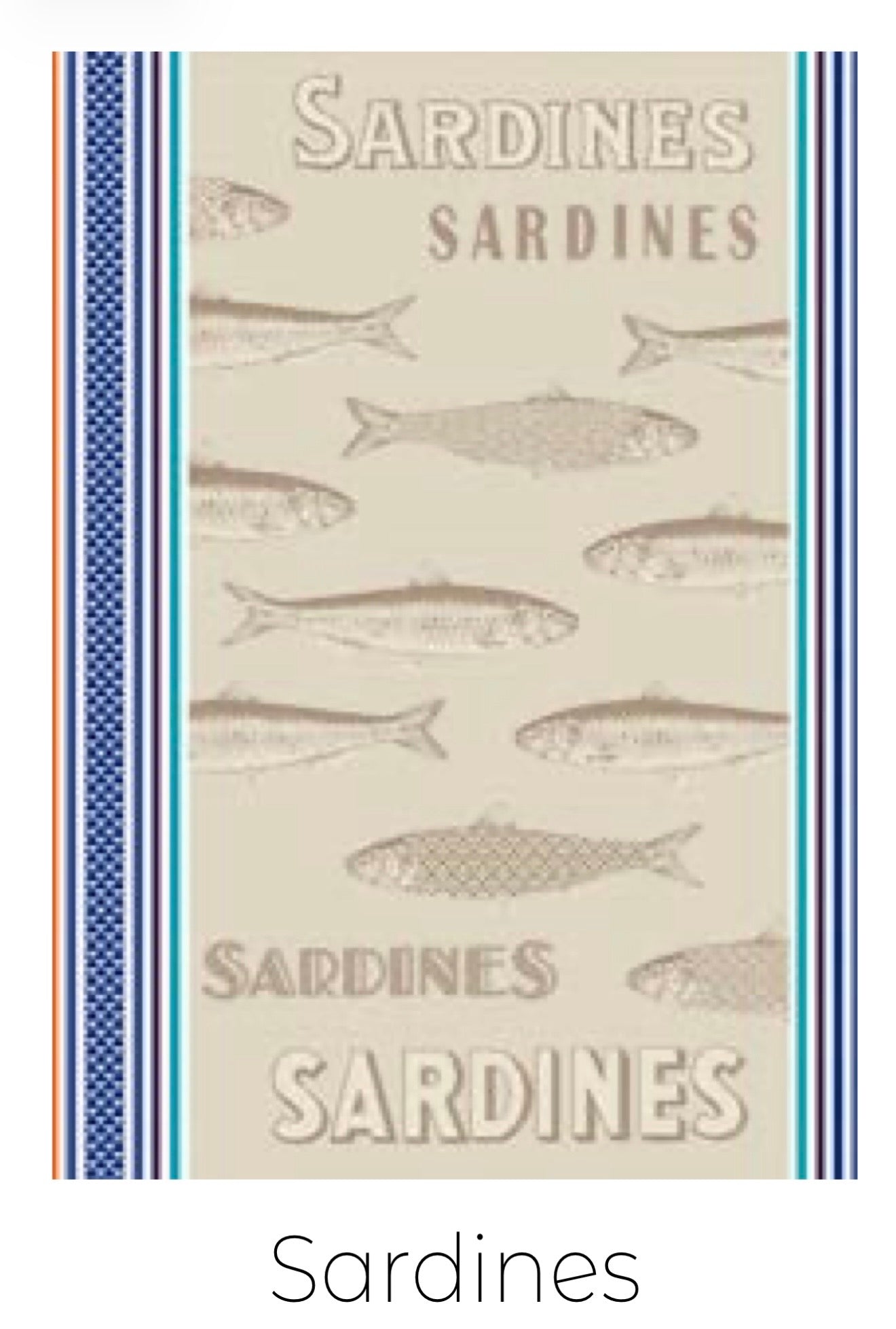 French Cotton Jacquard Market Torchons (Towels), Various Colors/Styles, 19" x 26"