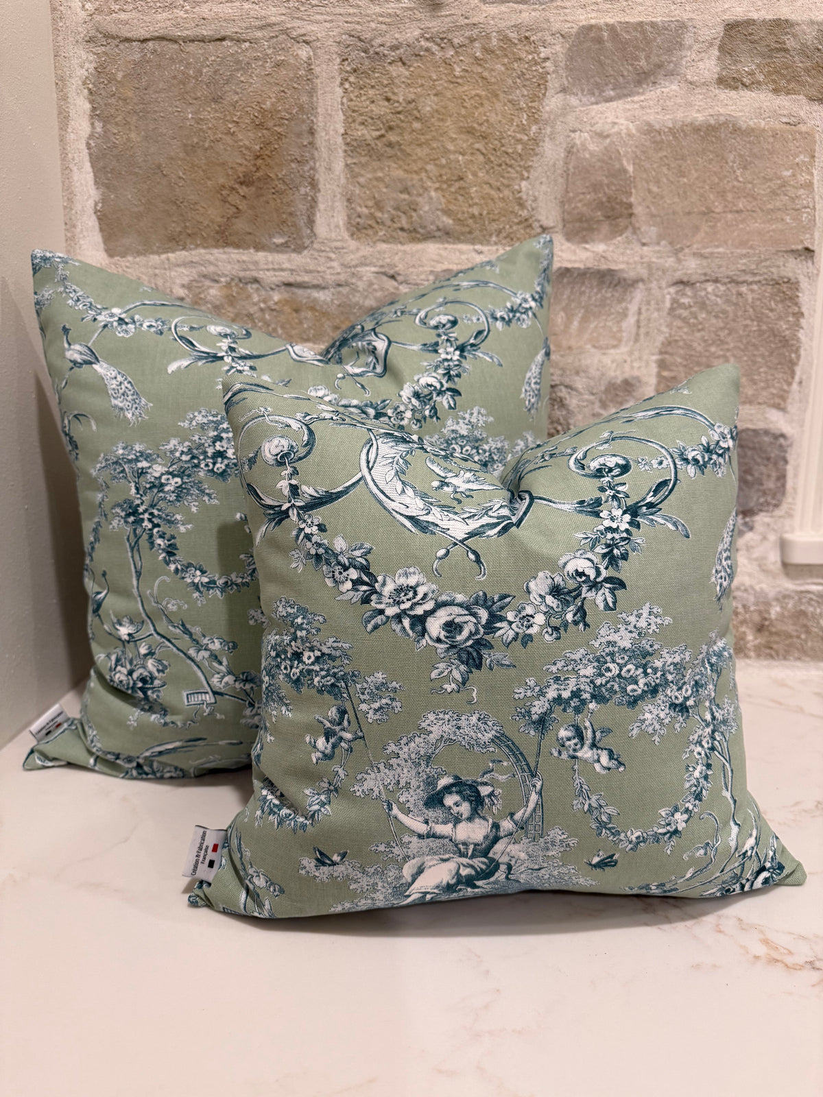 The Agnès Collection | French Toile de Jouy Custom Pillow Covers