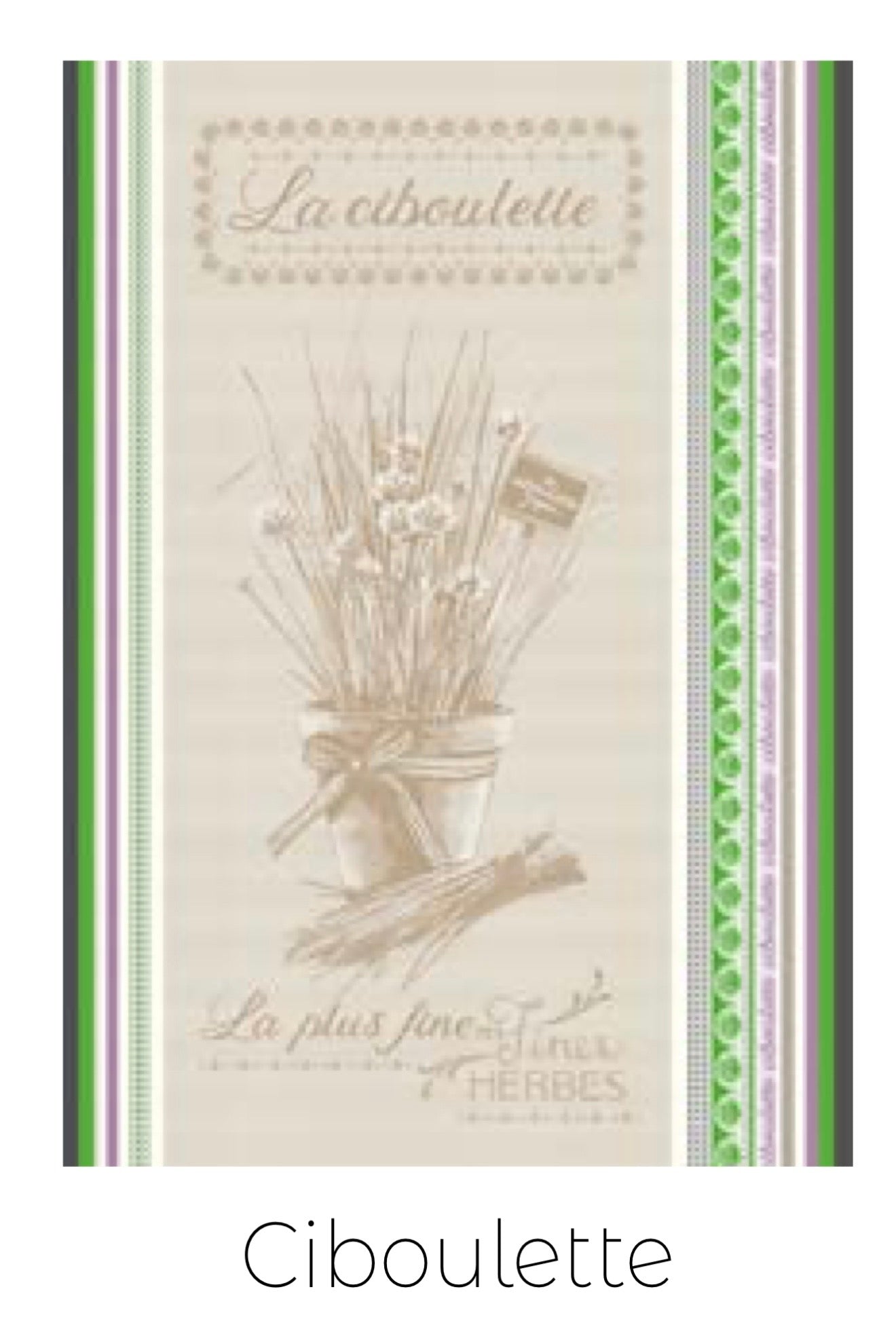 French Cotton Jacquard Market Torchons (Towels), Various Colors/Styles, 19" x 26"