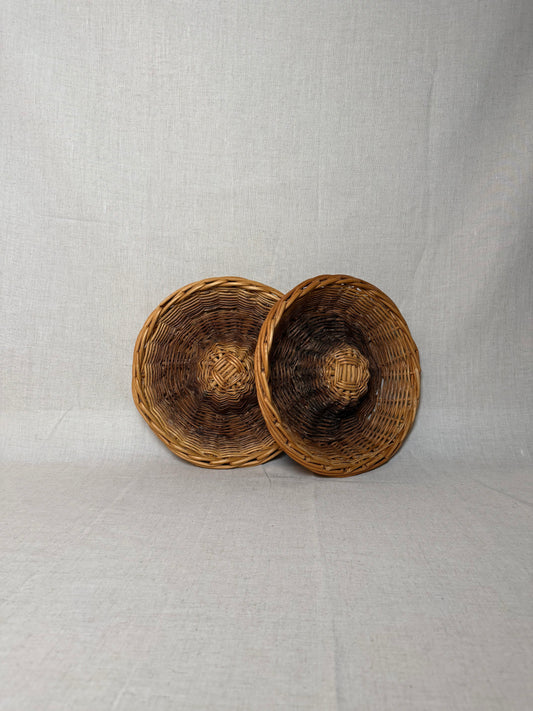 Antique French Proofing Baskets | 1800's, Sourced in Avignon France