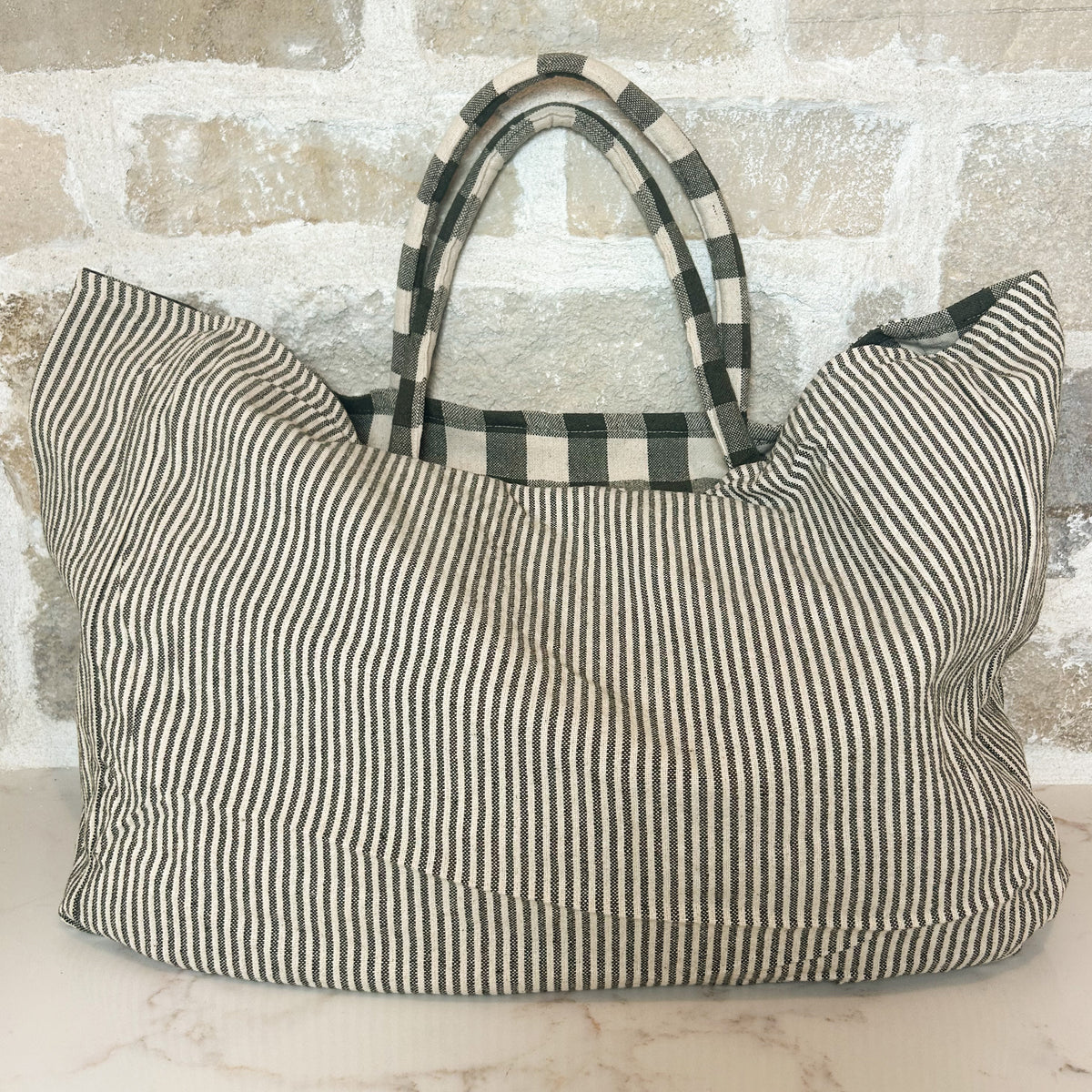 Reversible French Cotton Market Tote | Saint Remy
