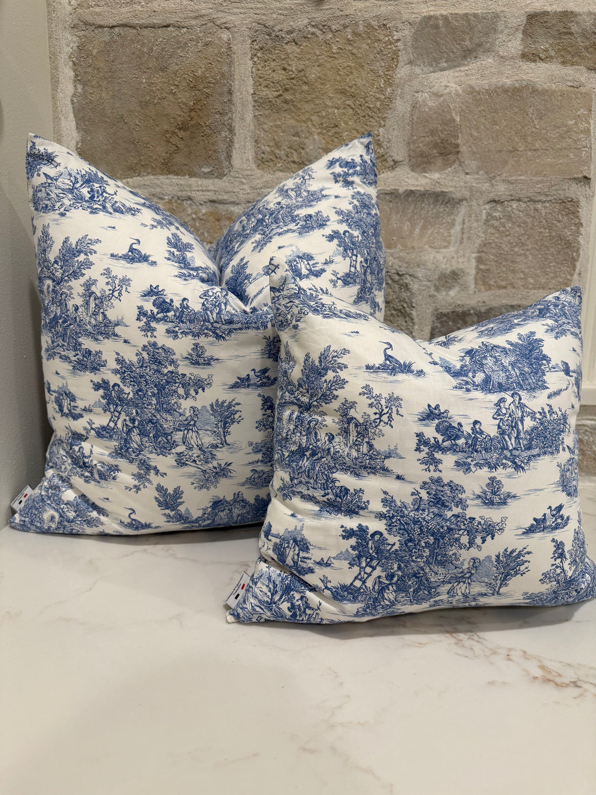 The Agnès Collection | French Toile de Jouy Custom Pillow Covers